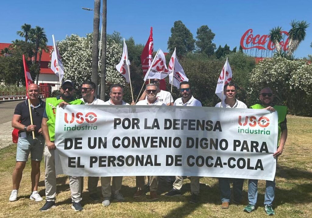 Movilizaciones por el convenio de Coca-Cola
