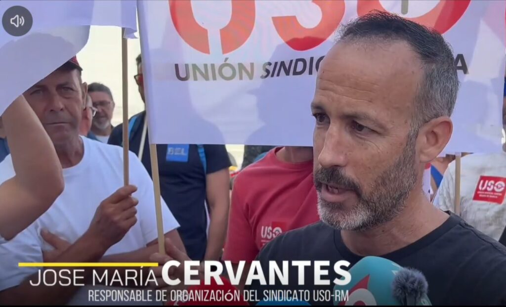 Entrevista Jose María Cervantes Huelga Metal Murcia
