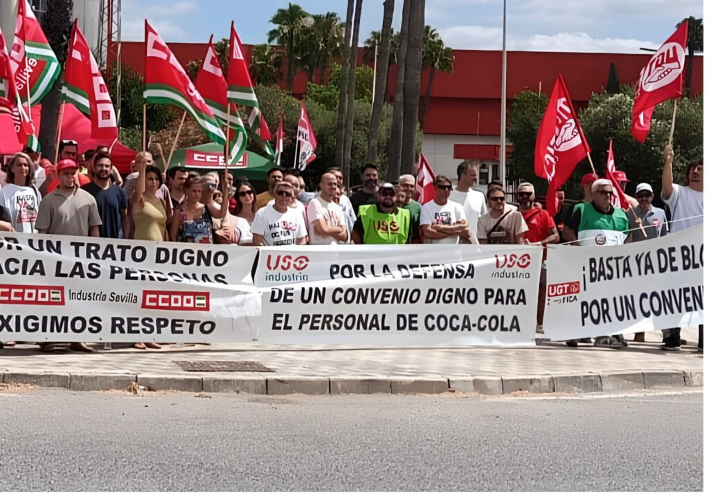 Huelga masiva Coca-Cola Rendelsur