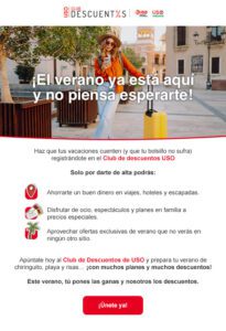 USO industria Club de descuentos