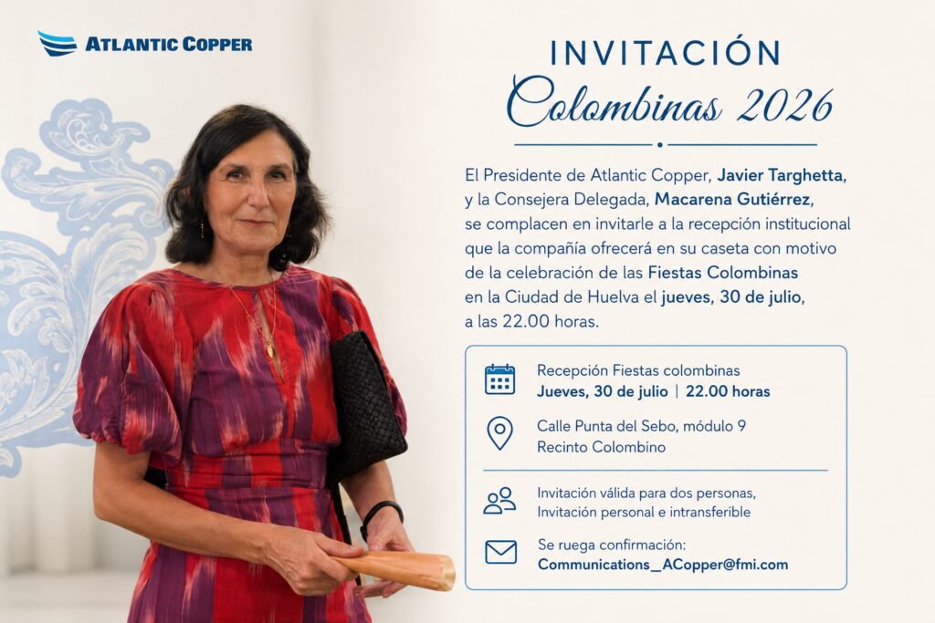Invitación institucional para USO industria de Atlantic Cooper